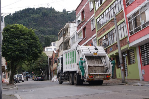 Camión de la basura