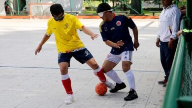 Fútbol 5 para jugadores ciegos