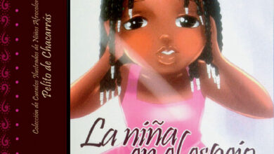 La niña en el espejo.