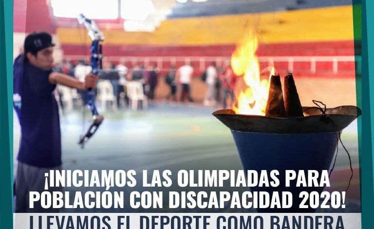 Olimpiadas para Población en Condición de Discapacidad - Funza.