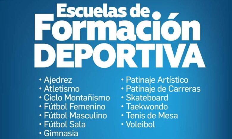 Escuelas deportivas Facatativá