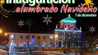 Alumbrados navideños Albán