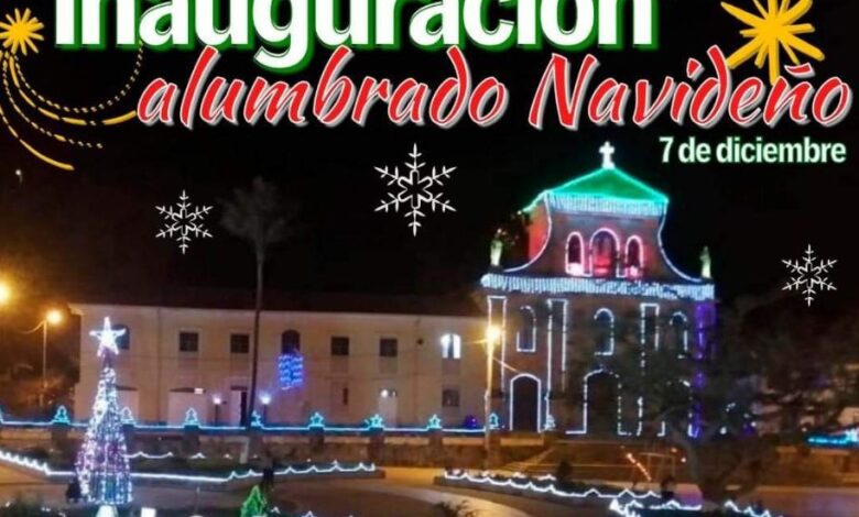 Alumbrados navideños Albán