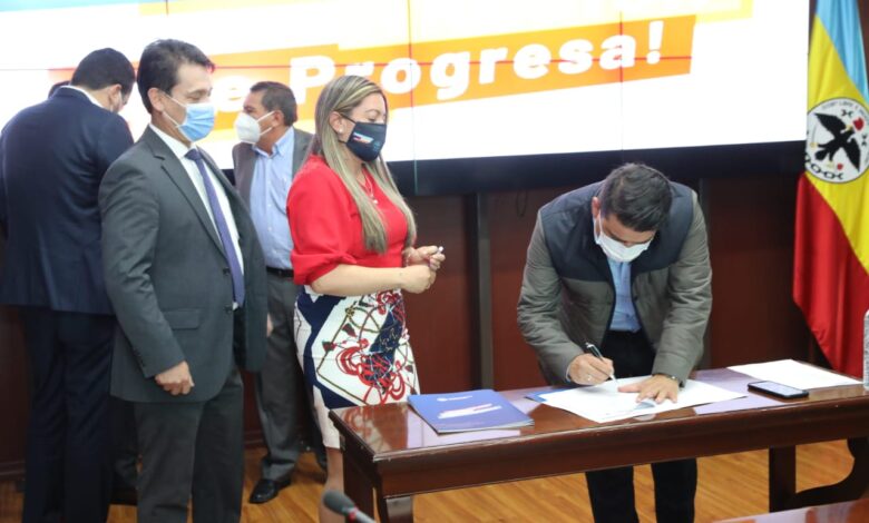 Firma convenios medio ambiente