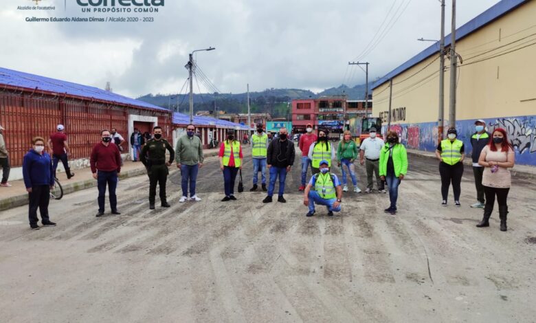 Reubicación a los vendedores ambulantes