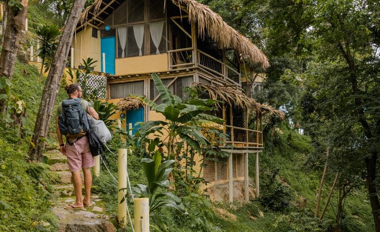 Minca Ecohabs, un hotel en Santa Marta especializado en ofrecer experiencias de turismo de naturaleza. Foto: Cortesía de Minca Ecohabs