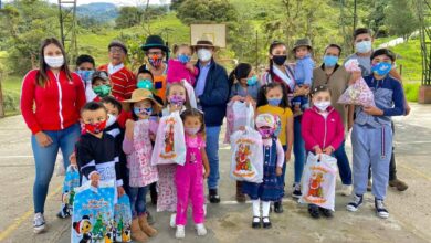 Entrega de regalos Choachí