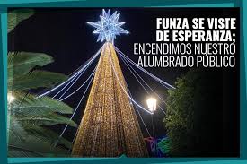 Alumbrado Navideño - Alcaldía de Funza