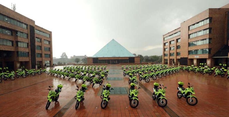 Motocicletas policía nacional