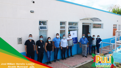 Centro de Salud "José William Herreño" en Pulí - Alcaldía Municipal de Pulí.