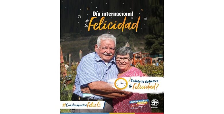 Así se celebrará el día de la felicidad en Cundinamarca