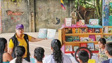 Tomado de Revista Semana.com - Programa Nacional de Bibliotecas Itinerantes.