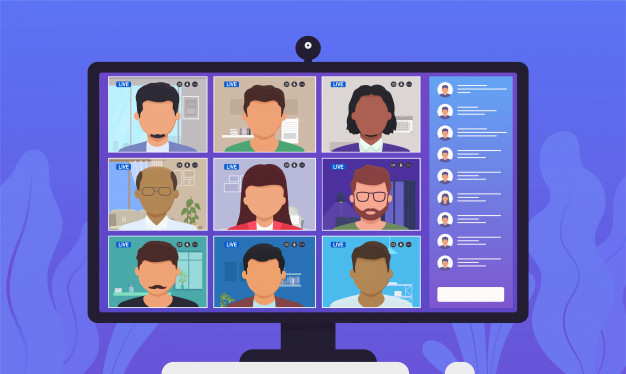 Tomada de Freepik - Seminario virtual
