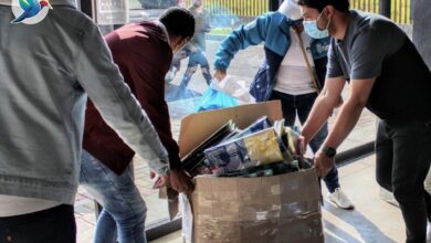 Entrega de regalos a niños de Funza