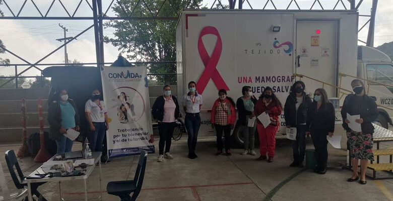 Campaña contra el cáncer de seno