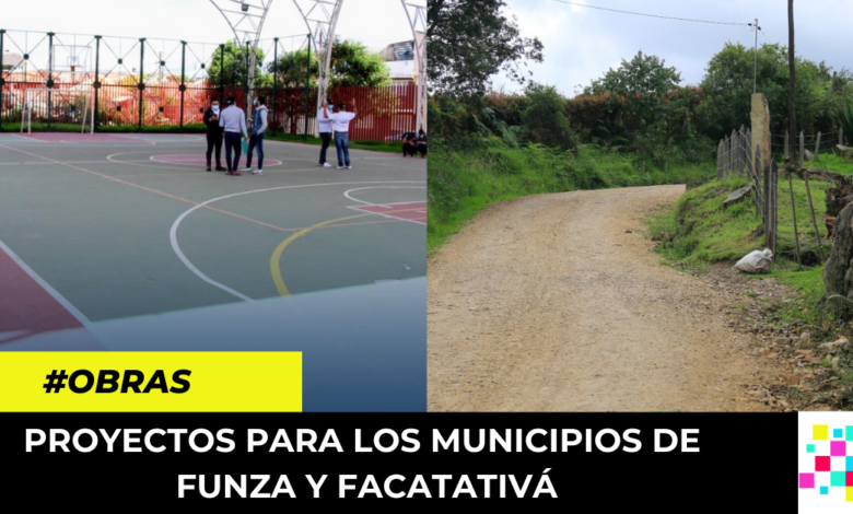 proyectos para los municipios de Funza y Facatativá