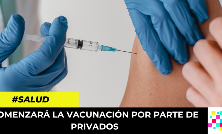 vacunación por parte de privados