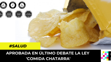 ley 'comida chatarra'