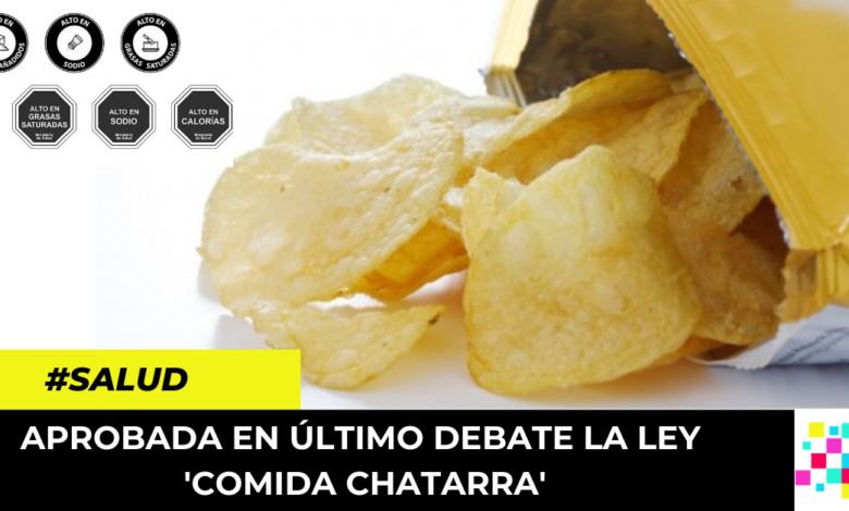 ley 'comida chatarra'