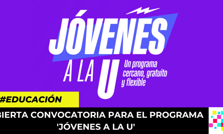 Abierta convocatoria para el programa 'Jóvenes a la U'