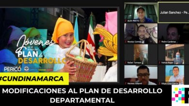 modificaciones al Plan de Desarrollo Departamental