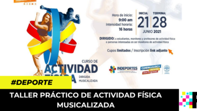 taller práctico de actividad física musicalizada