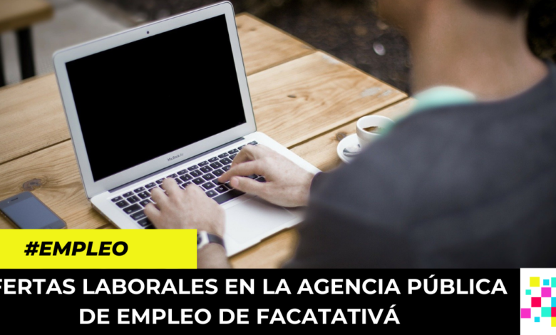 ofertas laborales en la Agencia Pública de Empleo de Facatativá