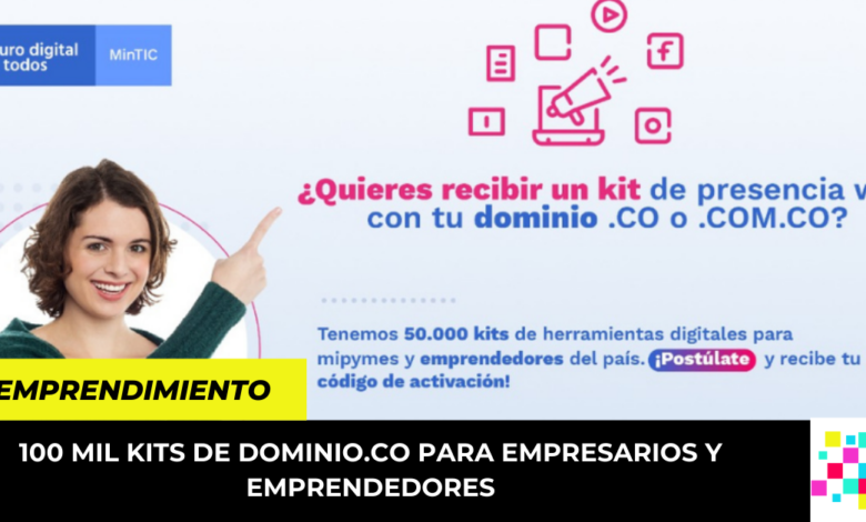 100 mil kits de Dominio.CO