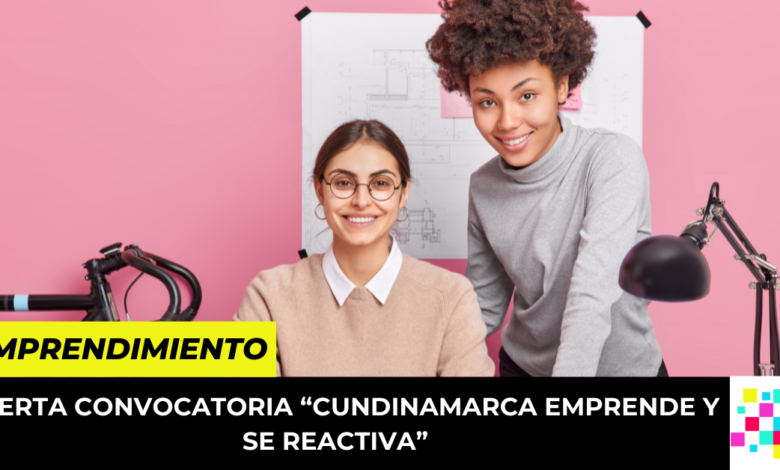 Cundinamarca emprende y se reactiva