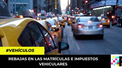 rebajas en las matrículas e impuestos vehiculares