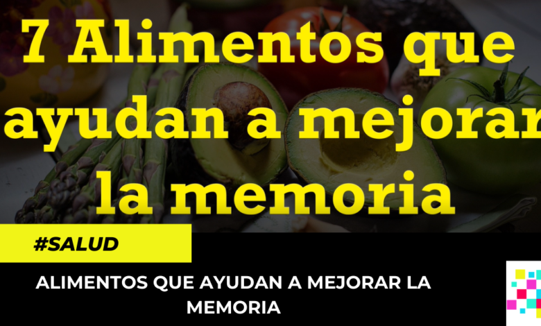 alimentos que ayudan a mejorar la memoria