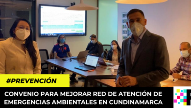 convenio para mejorar red de atención de emergencias ambientales en Cundinamarca