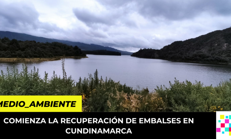 Comienza la recuperación de embalses en Cundinamarca