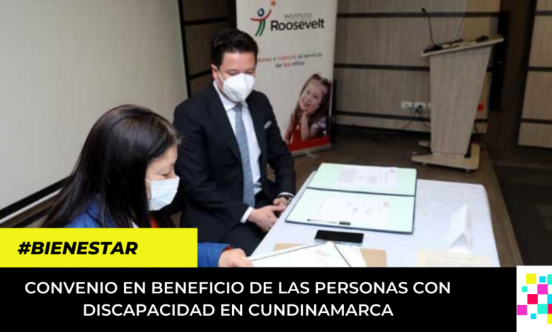 Convenio con el Instituto Roosevelt en beneficio de las personas con discapacidad