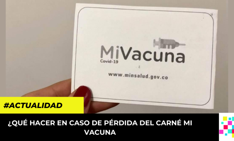 carné de vacunación contra Covid-19