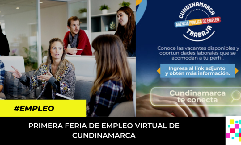 Primera Feria de Empleo Virtual de Cundinamarca