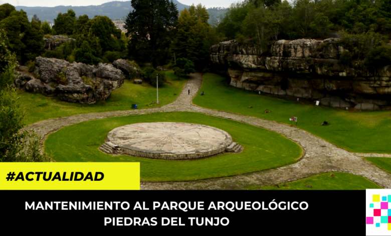 labores de mantenimiento al Parque Arqueológico