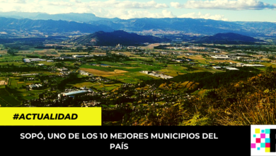 Sopó reconocido en la lista de los 10 mejores municipios del país