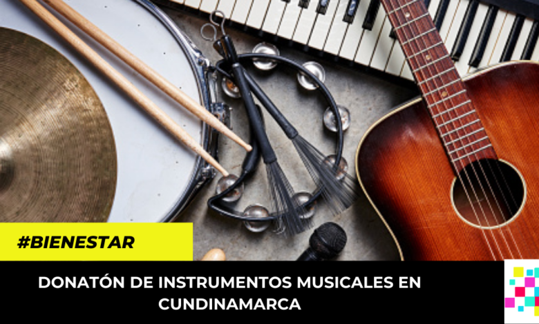 campaña de recolección de instrumentos musicales para niños vulnerables