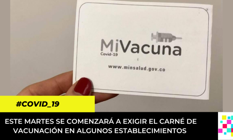 carné de vacunación