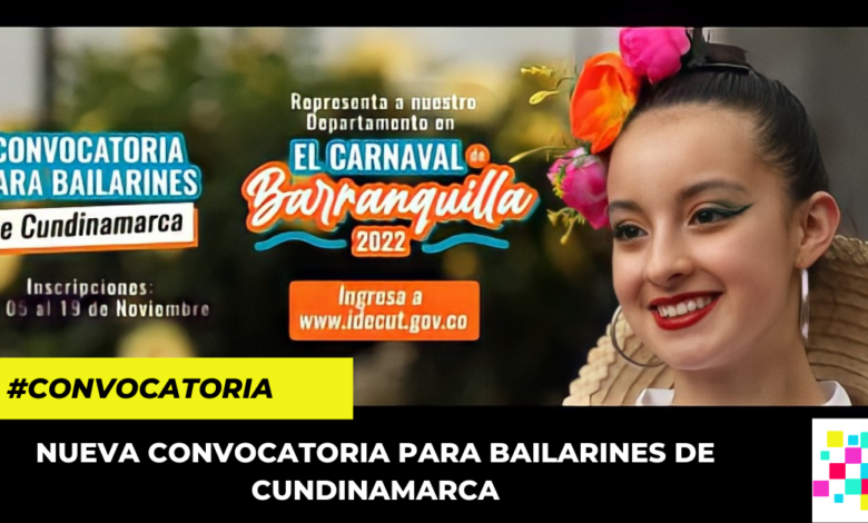 IDECUT abrió convocatoria para bailarines de Cundinamarca