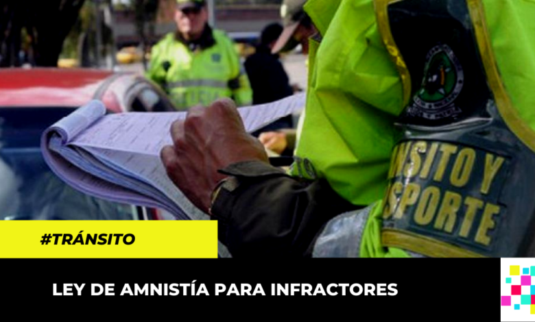 Ley de amnistía para infractores de tránsito