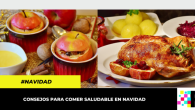 recomendaciones para comer saludable en estas festividades