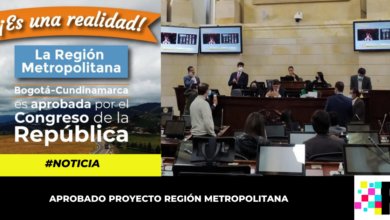 Congreso aprobó proyecto Región Metropolitana Bogotá- Cundinamarca