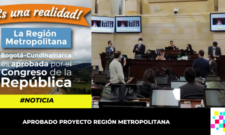 Congreso aprobó proyecto Región Metropolitana Bogotá- Cundinamarca