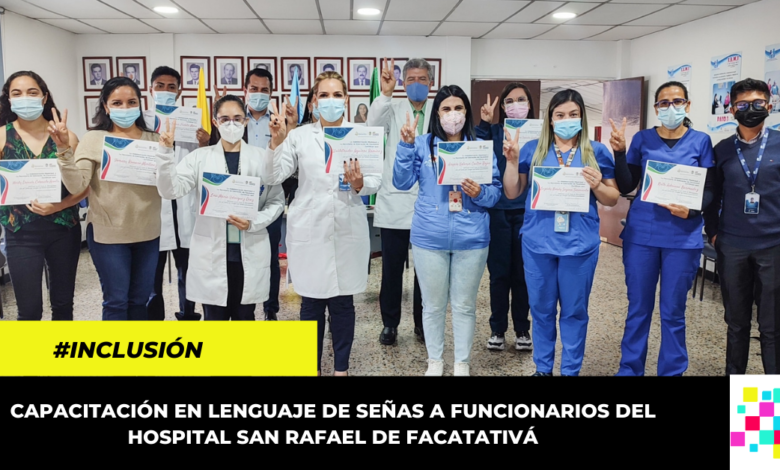 Hospital San Rafael de Facatativá forma a sus funcionarios en lengua de señas