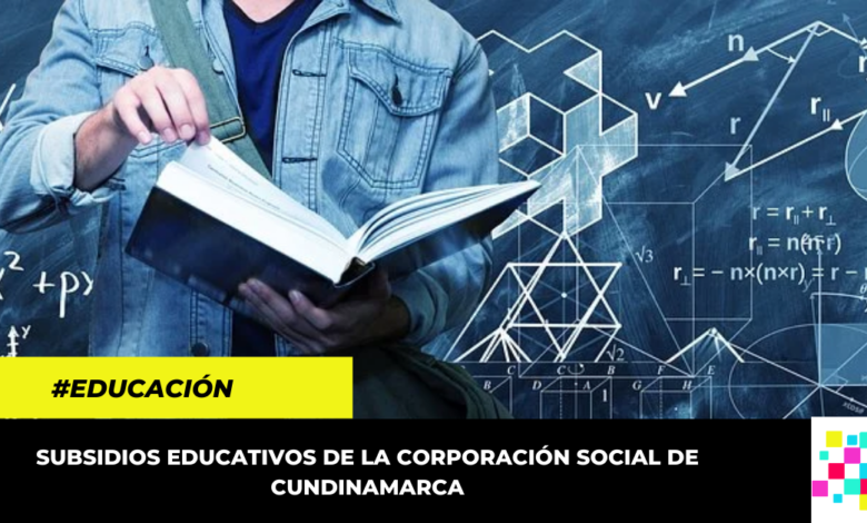 Corporación Social de Cundinamarca abrió convocatoria para subsidios educativos 2021-2022