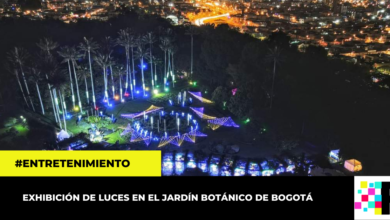 Jardín Botánico de Bogotá inaugura show de luces para la temporada decembrina.