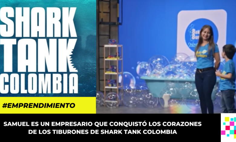 Niño de 9 años conquistó tiburones de Shark Tank Colombia con emprendimiento de jabones