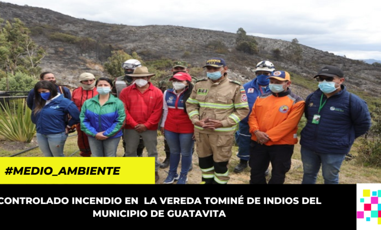 Autoridades ambientales lograron controlar incendio en Guatavita